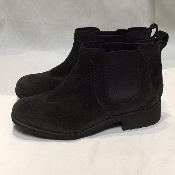 NWOT Womens Ugg Bonham II Black Waterproof Leather Sheepskin Lined Boots 1095150 - Picture 2 of 11